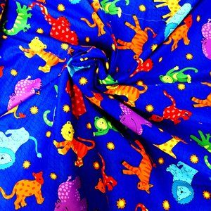 CRANSTON VIP Safari Animal Print 100% Cotton 1 Yrd Fabric
